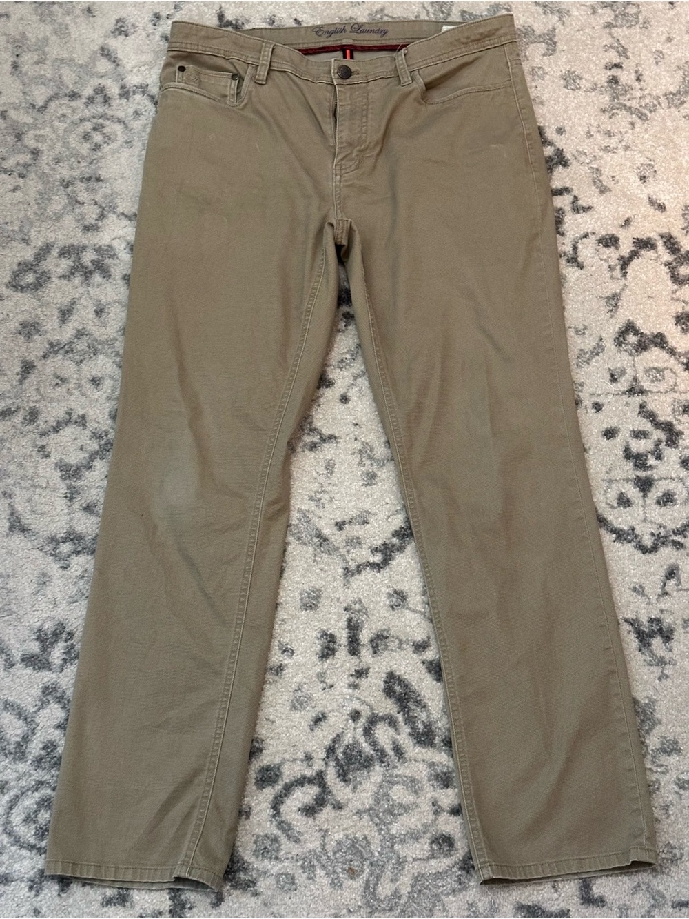 English Laundry size 34x32 Men's Khaki Chinos
